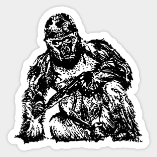 War Gorilla Sticker